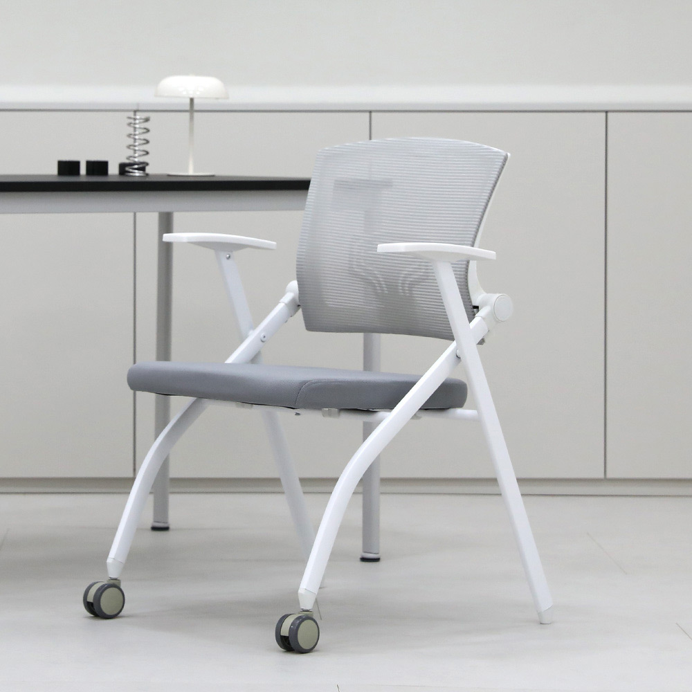 린백 LB112S 접이식 컴퓨터 책상 학생 공부 편한 의자 사무실 회의실 의자