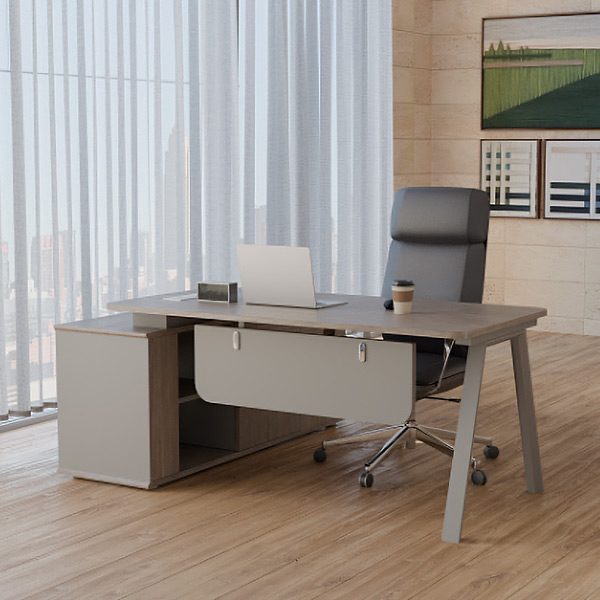 IH-6244 화이트오크7 중역책상(LMD-607A)