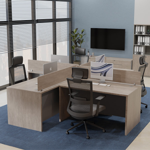 IH- 화이트오크11 직원용책상(LMD-611)