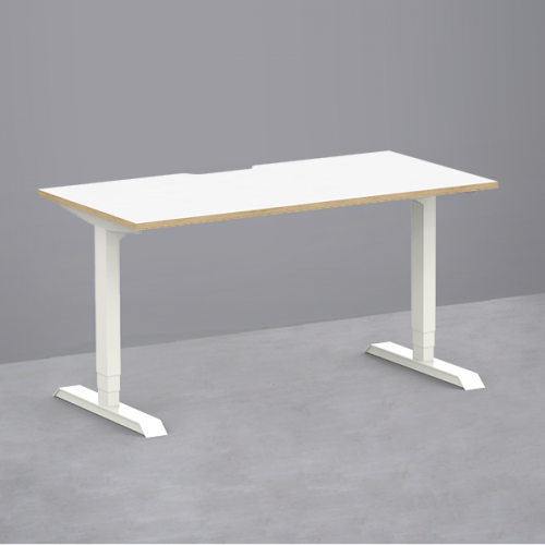 [심플즈] 디바스 전동 높이조절 모션데스크 W1200~1800 화이트프레임 (NO.375)