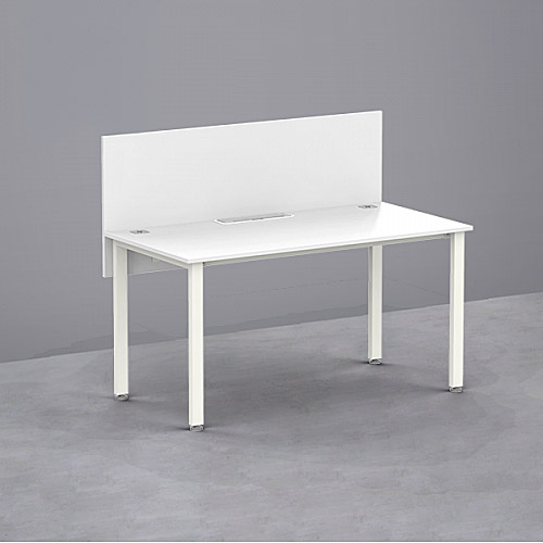 [전국무료배송] 심플즈 공용 스크린파티션 H600 (전면/NO.109/화이트 프레임)