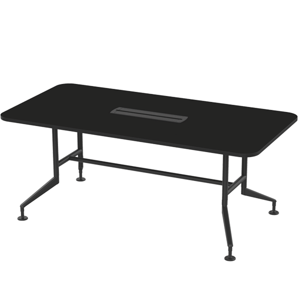 IS-1395 심플즈 컨포인 테이블 (NO.104 블랙프레임)