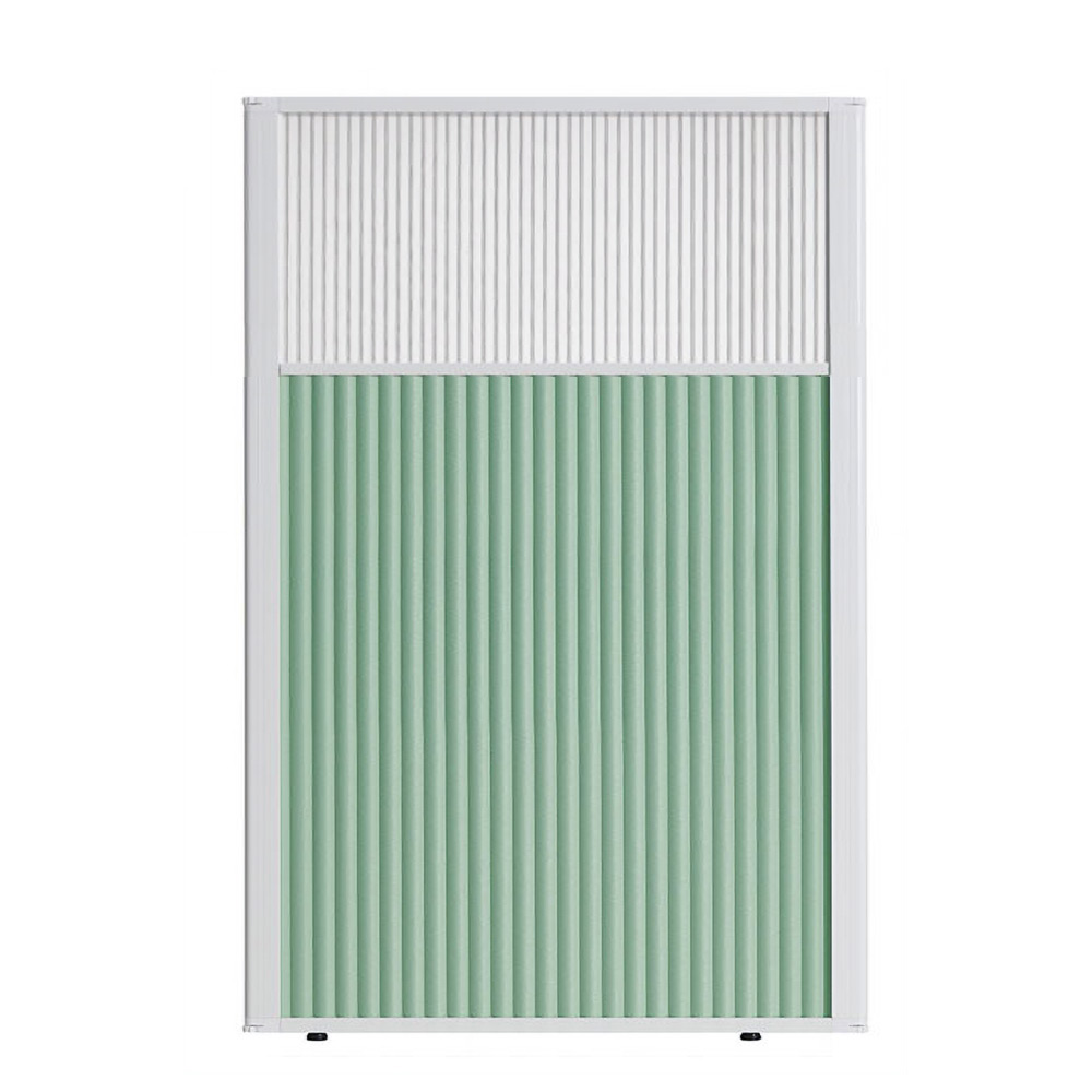 360도 폴딩파티션 높이1760mm (상부 폴리카보네이트형)