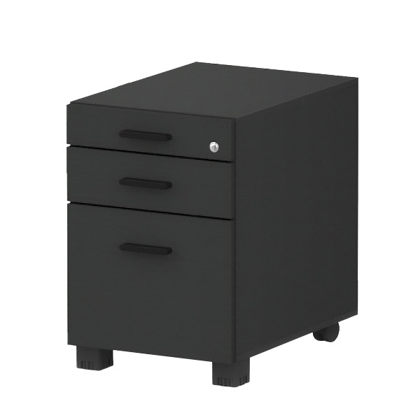 i3이동서랍 고급형(3중레일) / 매트블랙 *창고재고상품(미사용)